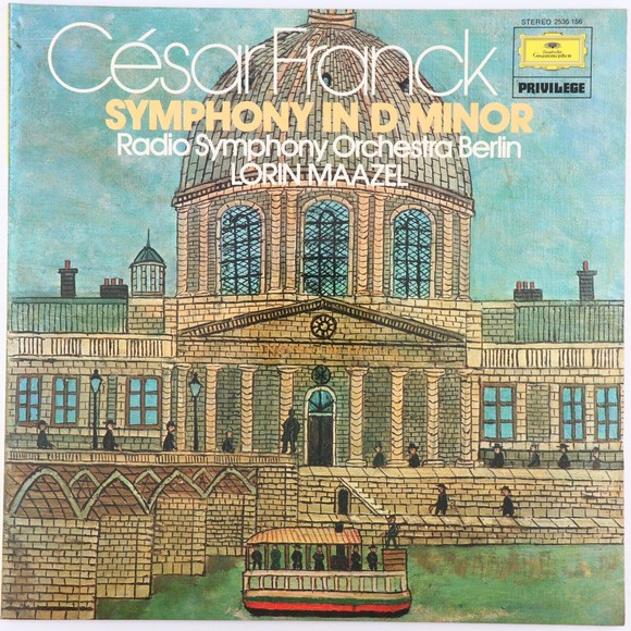 César Franck  Radio Symphony Orchestra Berlin, Symphony In D Minor 12" LP Record - Picture 1 of 11
